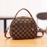 Women's Leather Crossbody Bag Casual Tote Bag