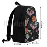 Botanical-Moths & Night Flowers Hiking Backpack