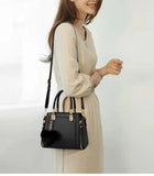 High-End Lychee Grain PU Leather Women's Handbag