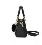 High-End Lychee Grain PU Leather Women's Handbag
