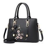 Embroidered One-shoulder Messenger Bag for Women
