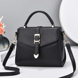 Fashion Women's Small Square Bag Soft Leather All-match Shoulder Bag