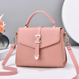 Fashion Women's Small Square Bag Soft Leather All-match Shoulder Bag