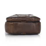 Men's Leather Business Bag Shoulder Purse Messenger Crossbody