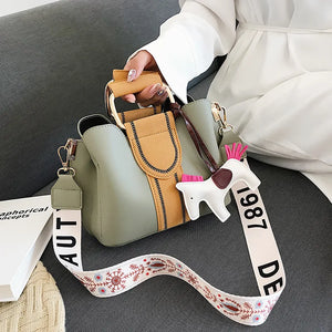 Wild Large-Capacity Bucket Bag Handbag