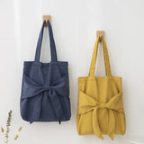 One Shoulder Women's Bag Japanese Canvas Large Capacity Shopping Bag
