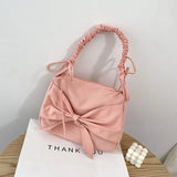 Bow Crossbody Bag for Women Adjustable Strap