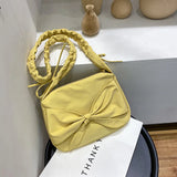Bow Crossbody Bag for Women Adjustable Strap