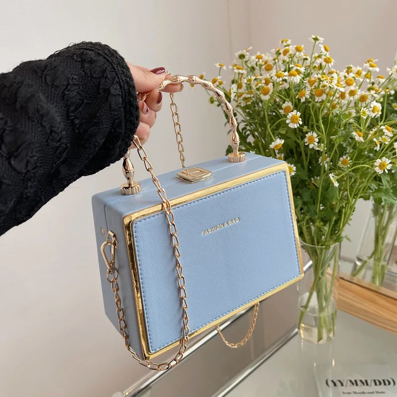 Vintage Small Totes Pu Leather Handbag And Purse For Women