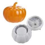 Halloween Pumpkin Jewelry Box Resin Mold with Lid