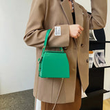 Leather Crossbody Bag Short Handle For Women Shoulder Bags