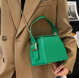Leather Crossbody Bag Short Handle For Women Shoulder Bags