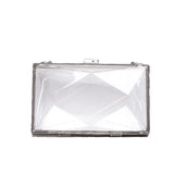 Transparent Acrylic Jelly Bag with Thick Chain Tote