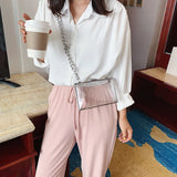 Transparent Acrylic Jelly Bag with Thick Chain Tote