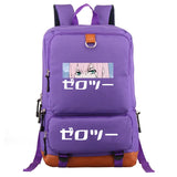 Zero Two Canvas Backpack Harajuku for Teens