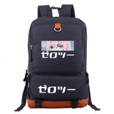 Zero Two Canvas Backpack Harajuku for Teens