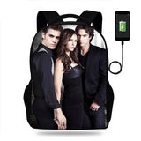 Students Backpack for Boys and Girls with USB