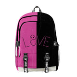 Lil Peep Love Laptop Backpack for Teens