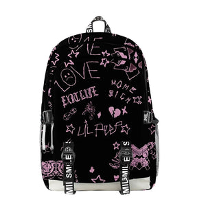 Lil Peep Love Laptop Backpack for Teens