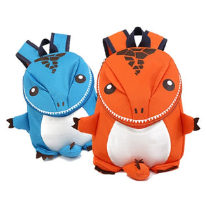 Boys Girls Dinosaur Backpack 3D Mochila Animal School Bag Kindergarten Shoulder