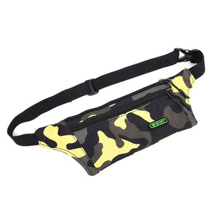 Camouflage Fanny Pack Travel Bum Bag Money Waist Belt Walking Holiday Pouch