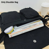 Large Capacity Canvas Cross Body Shoulder Bag
