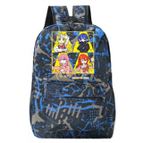 Bocchi The Rock Print Backpacks Teenager Comic Bag