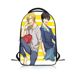 Anime BANANA FISH Kids Backpack School Bag