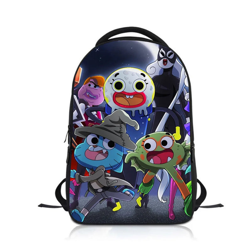 Anime Cartoon Kids Backpack School Bag Children Knapsack
