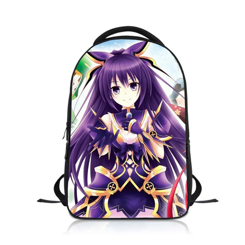 Anime Date a Live Kids Backpack School Bag
