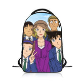 Anime Detective Conan Kids Backpack School Bag Children Knapsack