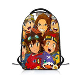 Anime Digimon Adventure Kids School Bag Kindergarten Bookbag