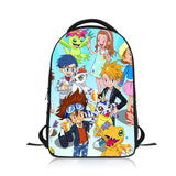 Anime Digimon Adventure Kids School Bag Kindergarten Bookbag