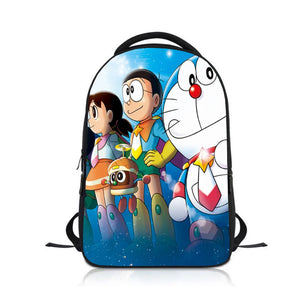 Doraemon Kids Backpack School Bag Cartoon Knapsack