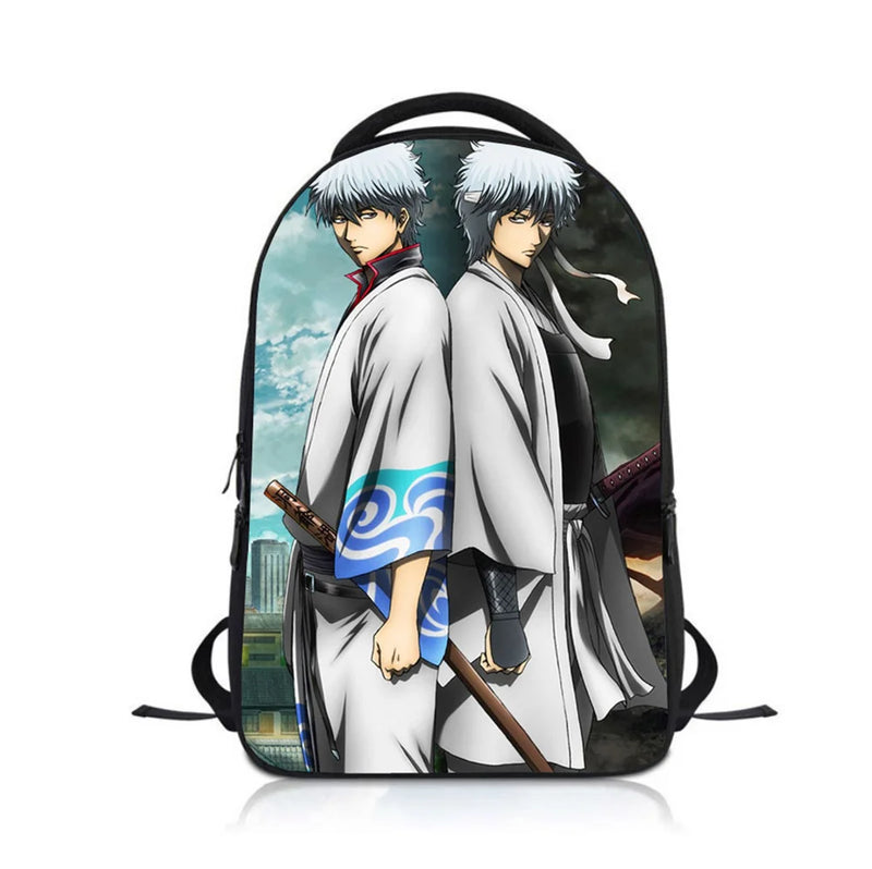 Anime GINTAMA Kids Backpack School Bag