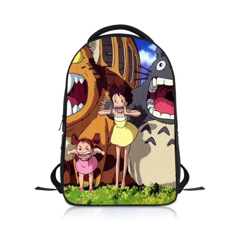 Totoro Kids School Backpack Cartoon Knapsack