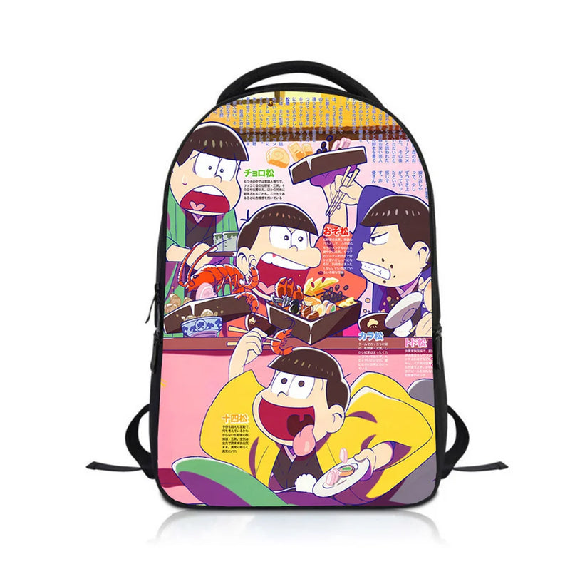 Anime Osomatsu San Kids Backpack for School