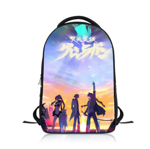 Anime Tengen Toppa Kids Backpack School Bag Bookbag Kindergarten Rucksack