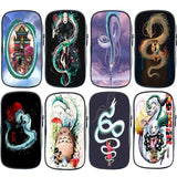 Spirited Away Dragon Pencil Case Totoro Pen Bag Teens Stationery Kids Pencil Box
