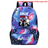 Tokyo Revengers Backpack Student School Bag Anime Cosplay Rucksack