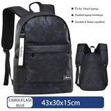 Boys Schoolbag Male Travel Mochila Teenager College Laptop Backpack