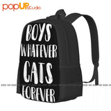 Funny Cat Lover Backpack Large Capacity Shoe Bag Gym Bag