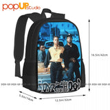 Ice Cube Boys In The Hood Backpack Large Capacity Schoolbag
