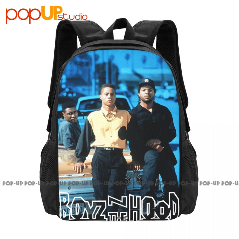 Ice Cube Boys In The Hood Backpack Large Capacity Schoolbag