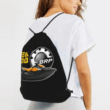 Bpr-Sea-Doo Drawstring Backpack Bookbag for Travel Sports Bag