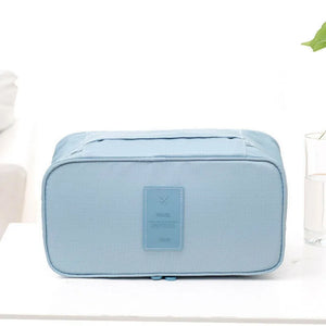 Packing Cube Travel Bag Organizer Set - Bra Underwear Socks Cosmetic