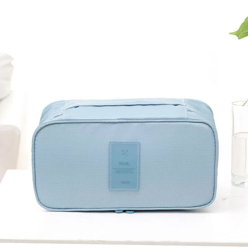 Packing Cube Travel Bag Organizer Set - Bra Underwear Socks Cosmetic