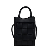 Braided Cell Phone Bag Female Spring Handheld Square Bag