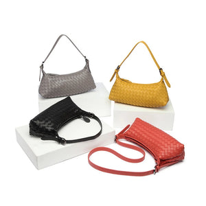 Large Capacity Woven Hobos Bag Totes Women's Shoulder Handbags Female Clutch