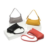 Large Capacity Woven Hobos Bag Totes Women's Shoulder Handbags Female Clutch
